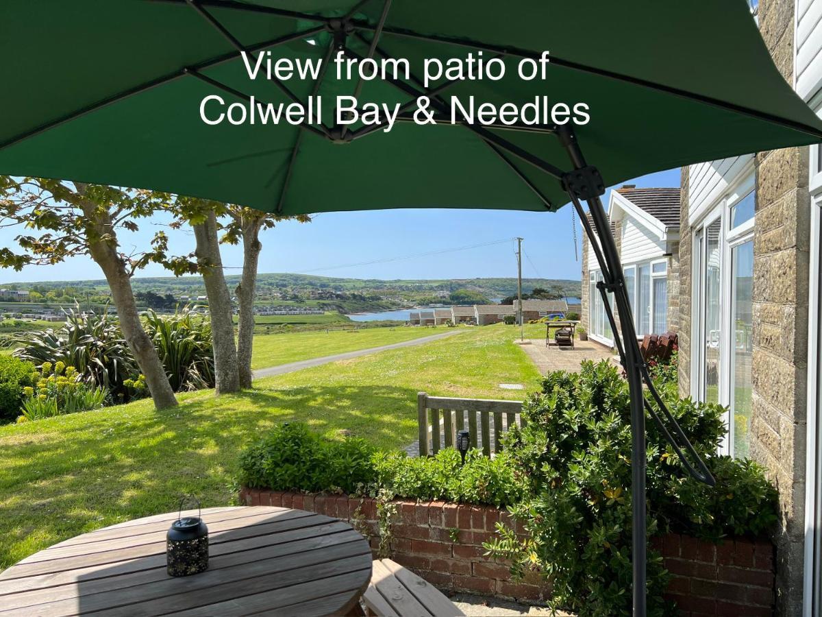 Valley View Self-Catering Coastal Bungalow In Rural West Wight Freshwater Extérieur photo